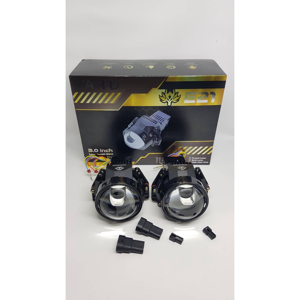Projector Projie Led Biled Bi-Led Bi Led Sniper Vahid 3 Inch E21 E 21 Surpass Laser High Low Sepasan