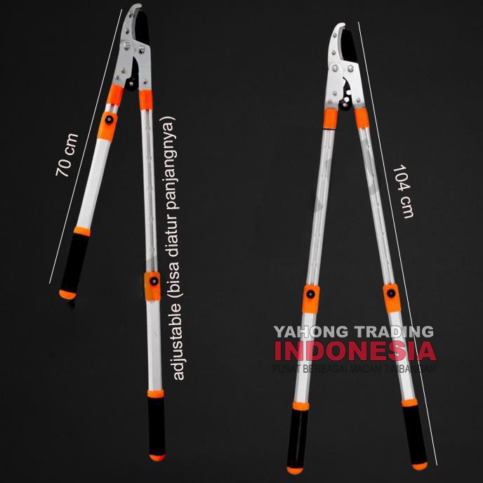 Gunting Pemotong Dahan Ranting Pohon Telescopic Adjustable