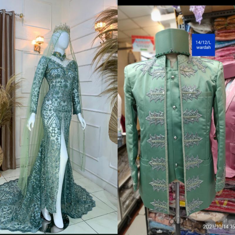 KEBAYA AKAD FULL PAYET MEWAH BEREKOR//KEBAYA AKAD PREMIUM MODERN