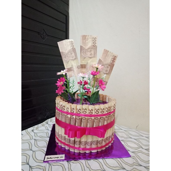 MONEY CAKE/MONEY TOWER/ MONEY BUKET/BUKET UANG/BUKET ULTAH