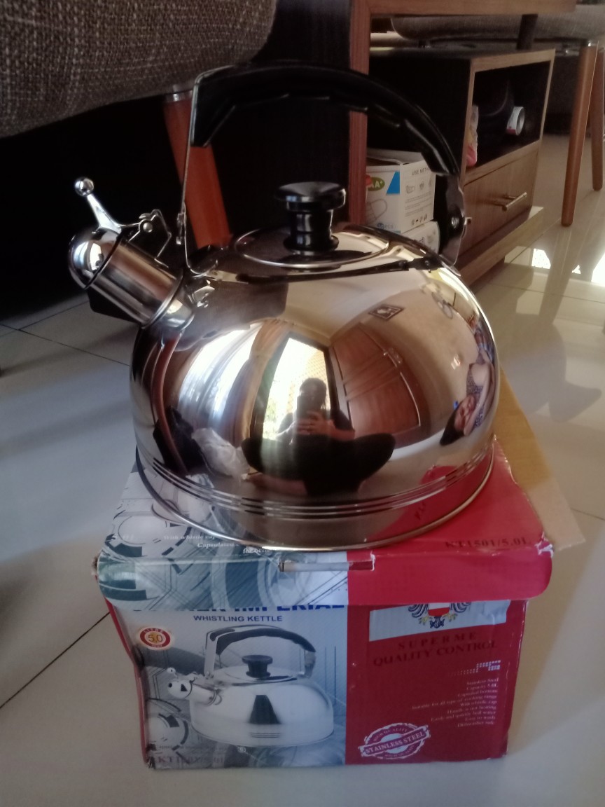 Teko Siul / Teko Bunyi Imperial Stainless Steell  5 Liter Dan 6 Liter
