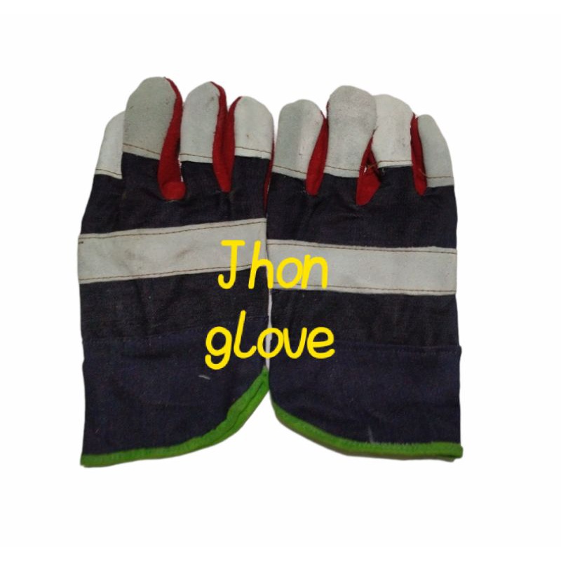 Sarung Tangan Las Kombinasi/Sarung Tangan Kulit/Fitter Glove Lokal