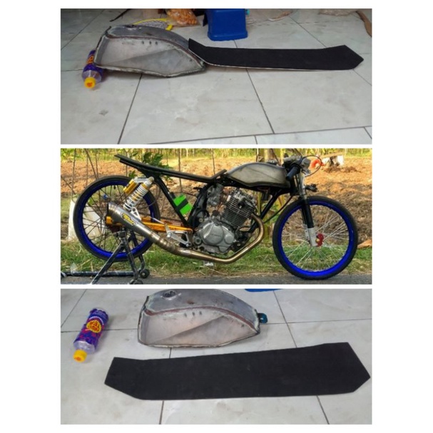 tangki herex plus jok drag 500m model win mini tangki jok drag cb gl mp tiger