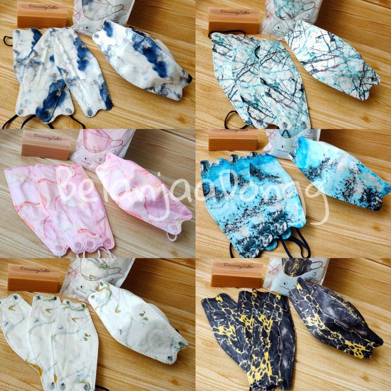 MASKER KF94 MOUSON MOTIF 4PLY ISI 10PCS - MASKER MOUSON