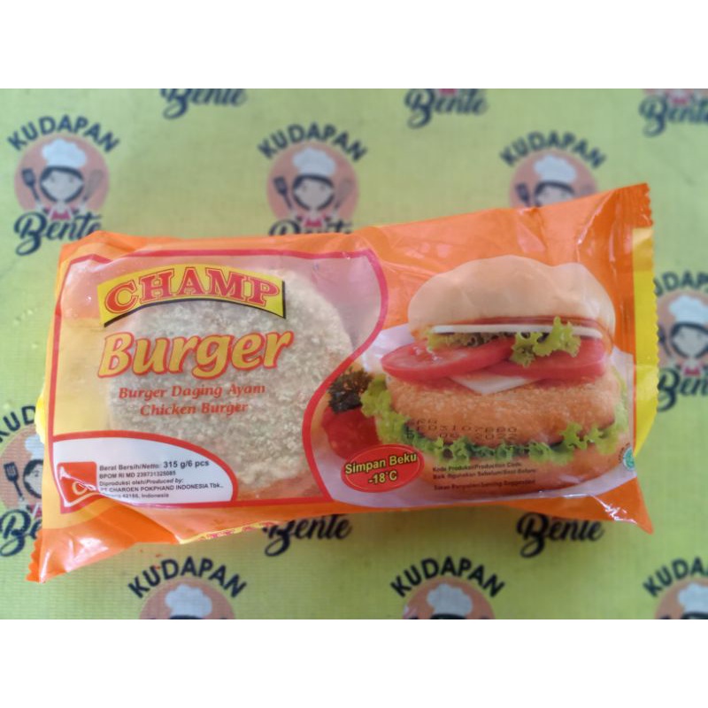 

Burger Champ isi 6 frozen food demak