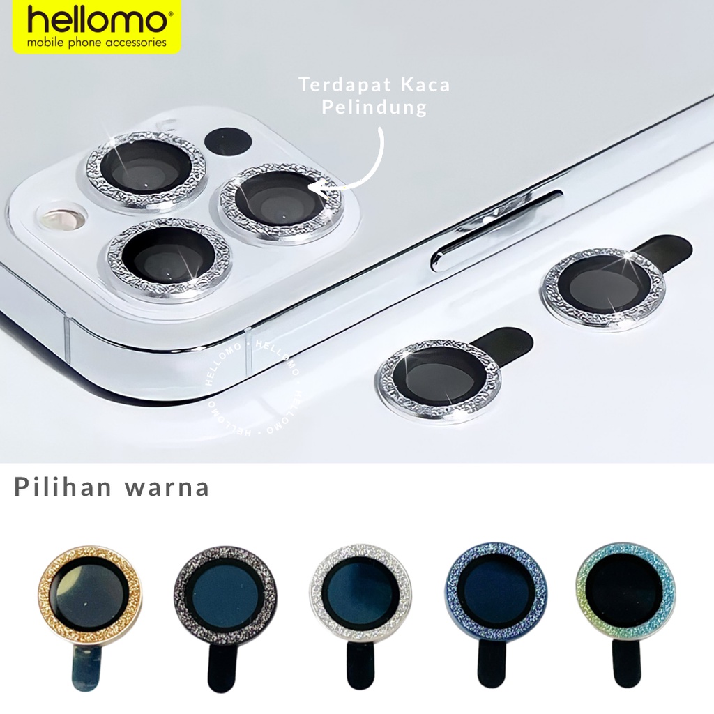 Ring Lensa Camera Protector Glass iPhone Kamera Pelindung Kaca HP iPhone