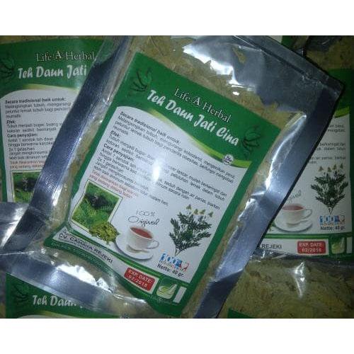 Teh Daun Jati Cina 40gr / Teh Diet Teh Pelangsing - READY STOCK