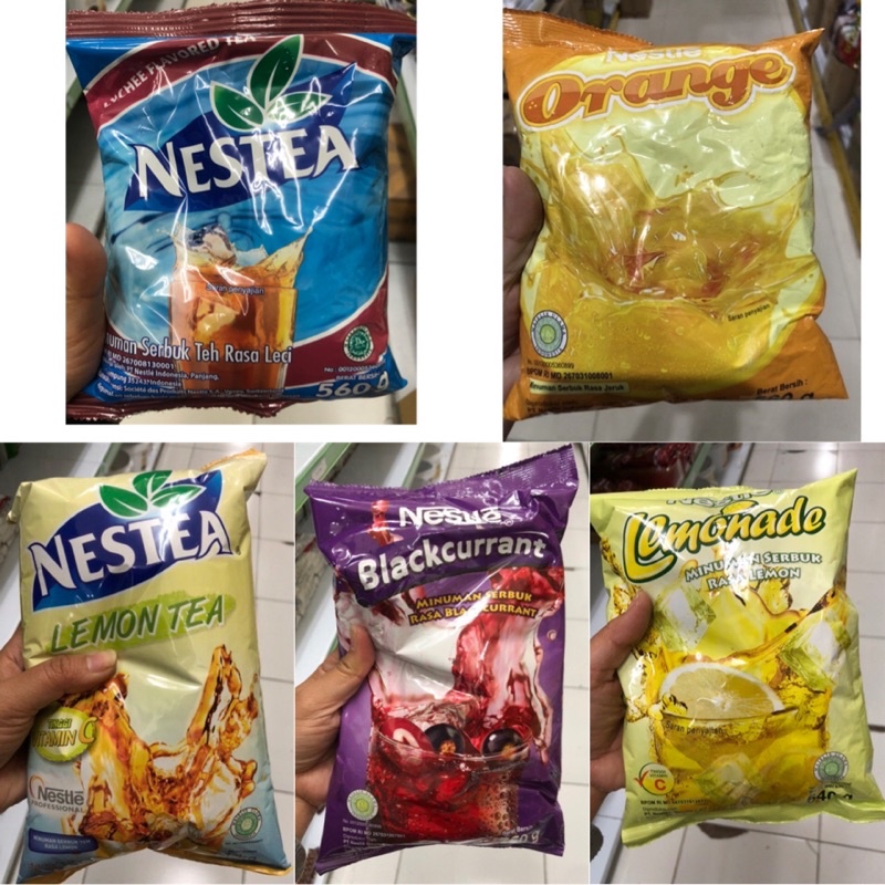 

[Rahasia Minuman SOLARIA] NESTLE NESTEA MINUMAN BUBUK ORANGE/Lemon Tea/Blackcurrant/Lamonade