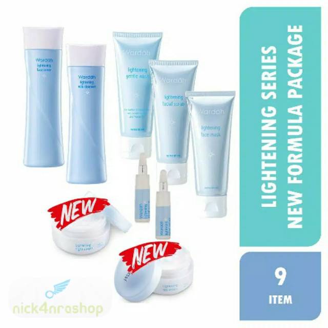 Wardah Lightening Series (New Formula) untuk Pemula