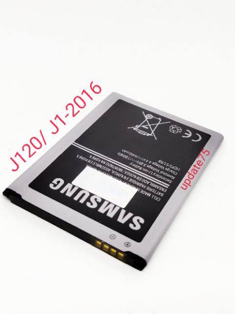 Baterai Samsung J1-2016 J1 2016 J120  EB-BJ120CBE original