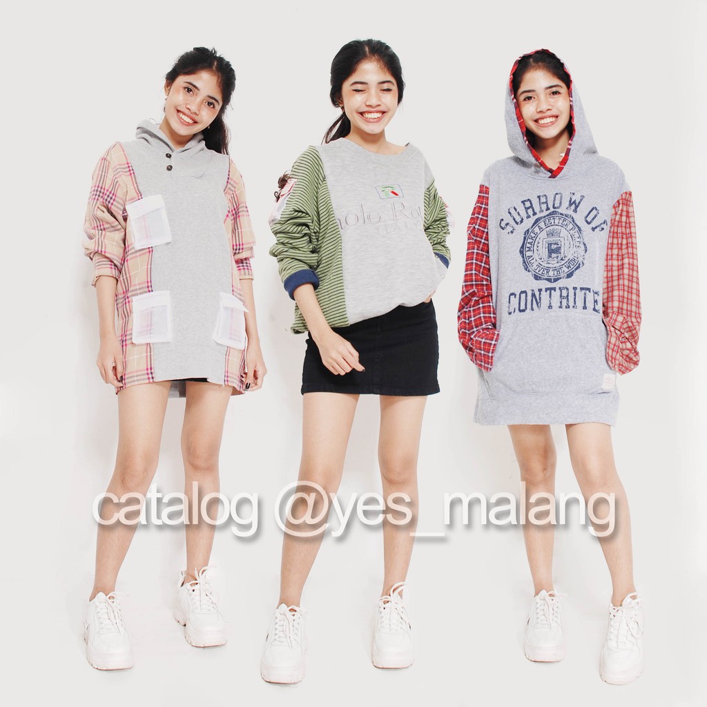 sweater unit keren REWORK baju reworked