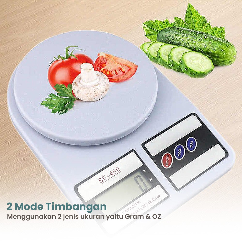 Timbangan Dapur Digital Sf 400