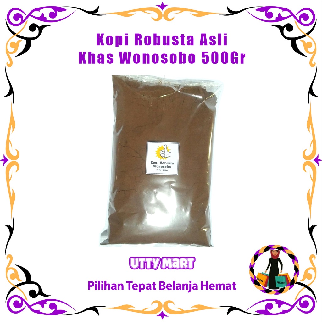 

Kopi Robusta Wonosobo - Kopi Tradisional Tanpa Campuran (500gr)