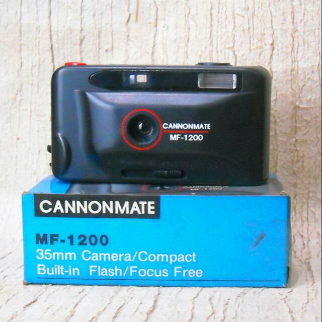 Kamera Analog Film Kamera Saku CANNONMATE MF-1200 Kondisi Baru - New Old Stock