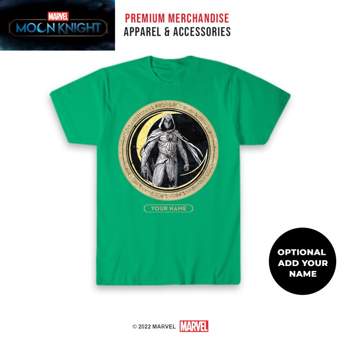 Marvel Tshirt / Tshirt Kaos Pria Moon Knight MMK16