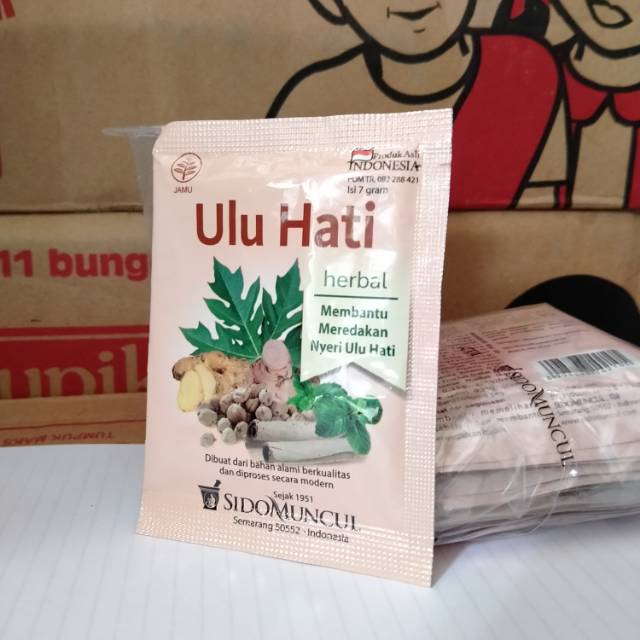 

Jamu Ulu hati Sido Muncul 1 Pack isi 10 pcs