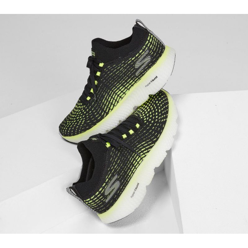 Sepatu Lari Skechers GO run Max Road 4 Hyper burst