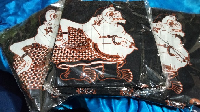 Kemeja Batik Pria Cabut Batik Solo Motif Semar Bahan Katun Sragenan Full Furing Ori By Rajasakti