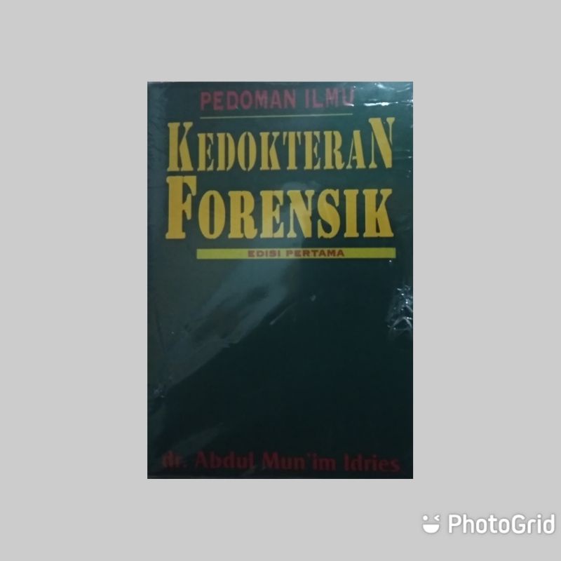 BUKU PEDOMAN ILMU KEDOKTERAN FORENSIK
