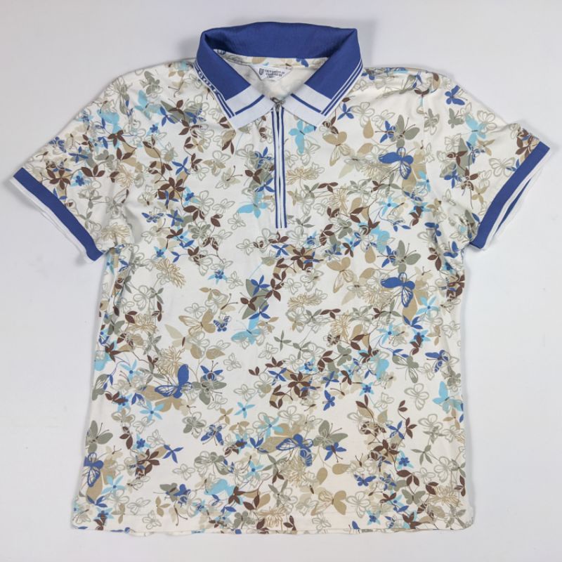 KAOS GOLF CAMBRIDGE | KAOS OLAHRAGA WANITA | KAOS OLAHRAGA HALF ZIP | PRELOVED THRIFT