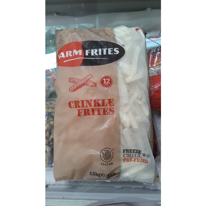 

Instant-Camilan- Kentang Crincle Cut Farmfrites 500Gr -Camilan-Instant.