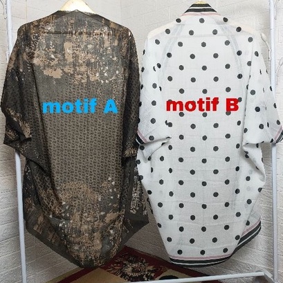 OUTER SCRAF VOAL MOTIF PREMIUM(langsung kirim tanpa PO)