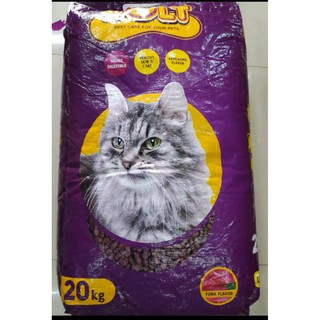 Makanan Kucing BOLT Cat  Food Bolt bentuk IKAN Repack 