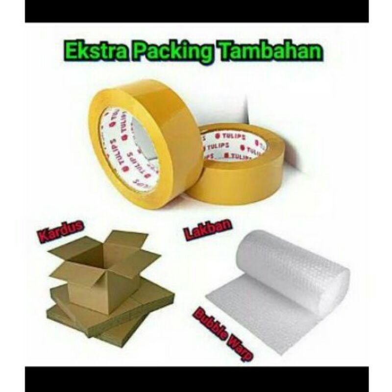 

BUBBLE WRAP PACK untuk packing.