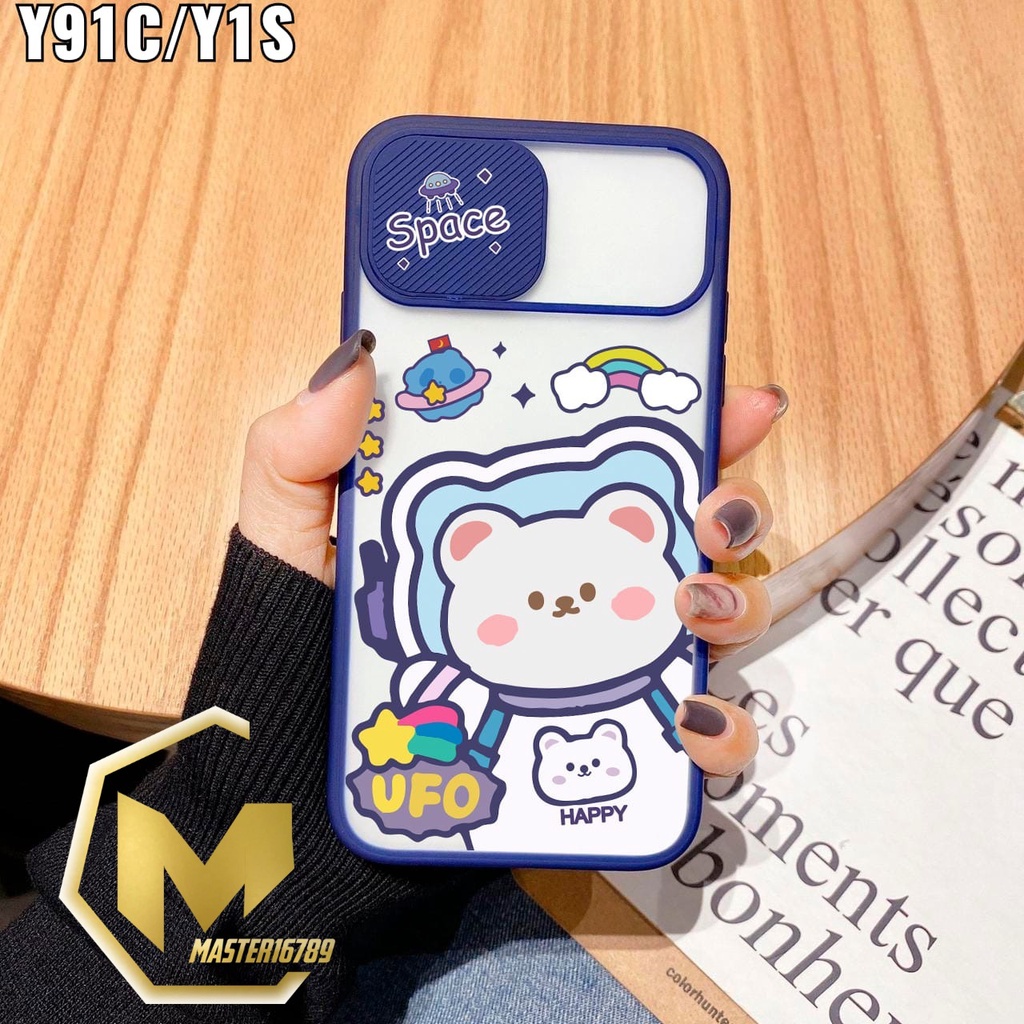 SS069 CASE SLIDE KARAKTER VIVO V5 Y32 Y15S Y21 Y21S Y33S Y12 Y15 Y17 Y20 Y20S Y12S Y30 Y50 Y30I Y51 2020 Y91 Y93 Y91C MA1958