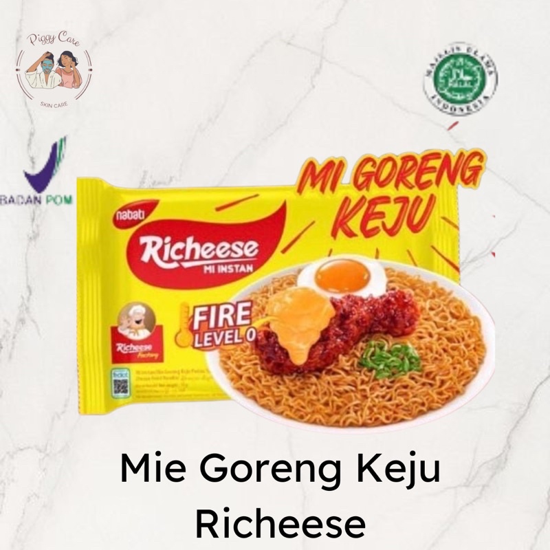 

RICHEESE MIE GORENG KEJU Mie Instant Mie Goreng Richeese Keju 74gr