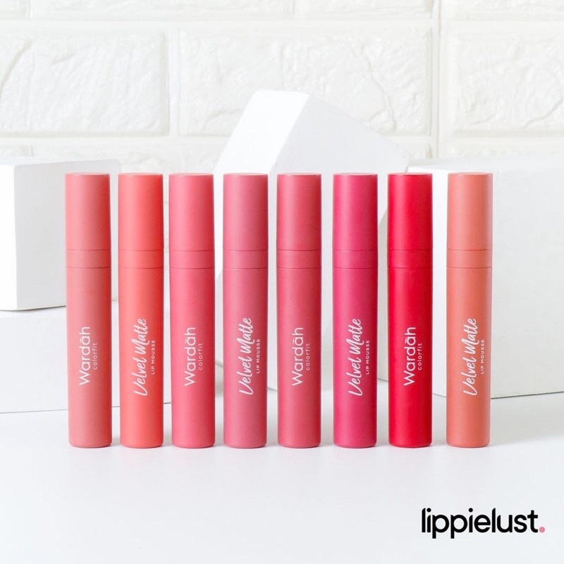 WARDAH COLORFIT VELVET MATTE LIP MOUSSE 14WARNA