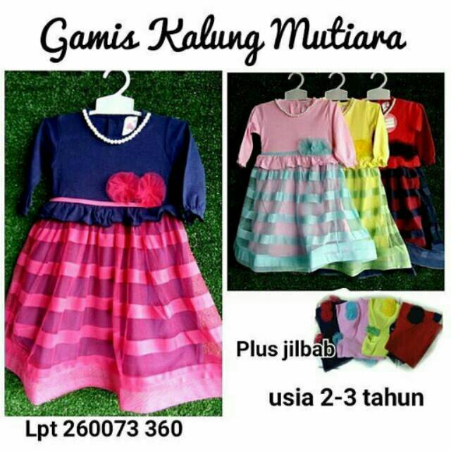 Gamis Baby Kalung Mutiara