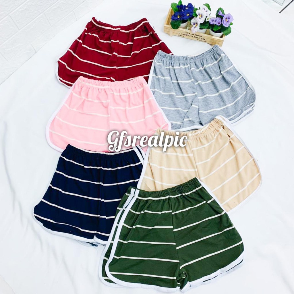 GFS HEIDI JUMBO STRIPE HOTPANTS XXL