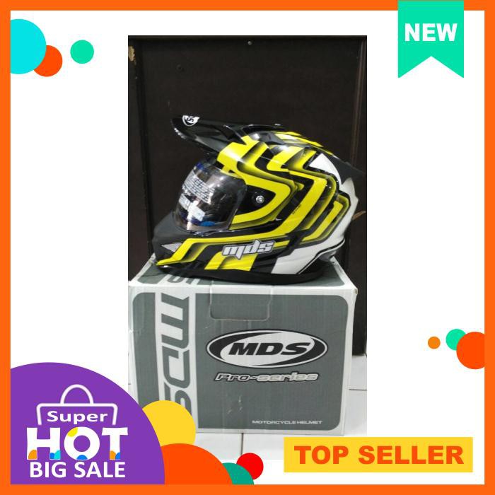 Helm Mds Superpro Motif Fullface Super Pro Cross Black