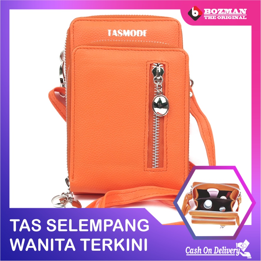 TAS MODE SELEMPANG WANITA PU LEATHER PREMIUM TERMURAH