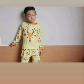  Kazel  Piyama Boy Lion Edition 3pcs Setelan Baju  Panjang 