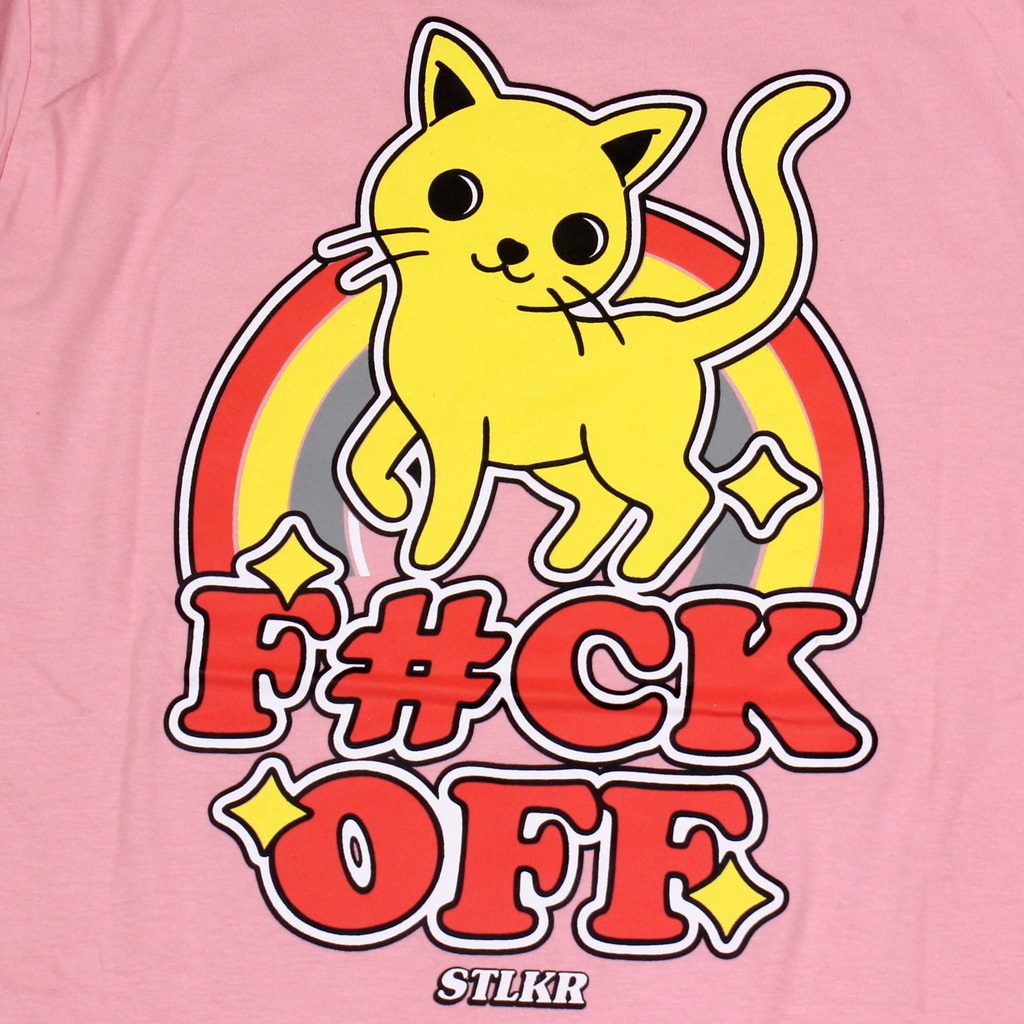 Stalker Kaos / T-Shirt Stalker - Cat Pink