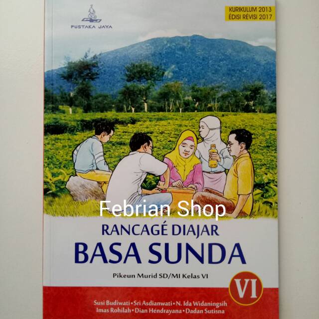 Buku Rancage Diajar Basa Sunda Sd Mi Kelas 6 Revisi K13 Shopee Indonesia