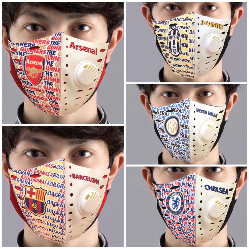 Masker Kain 2 Lapis Respirator Motif Printing / Masker Respirator 2 Lapis Bisa Dicuci