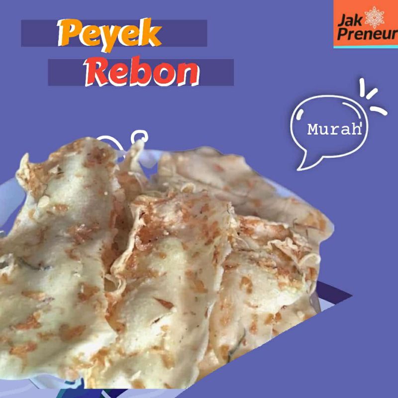 

Keripik Rempeyek Rebon Toples 500 Gram - Aneka Varian Rempeyek Rebon - Peyek Rebon Toples 500 Gram