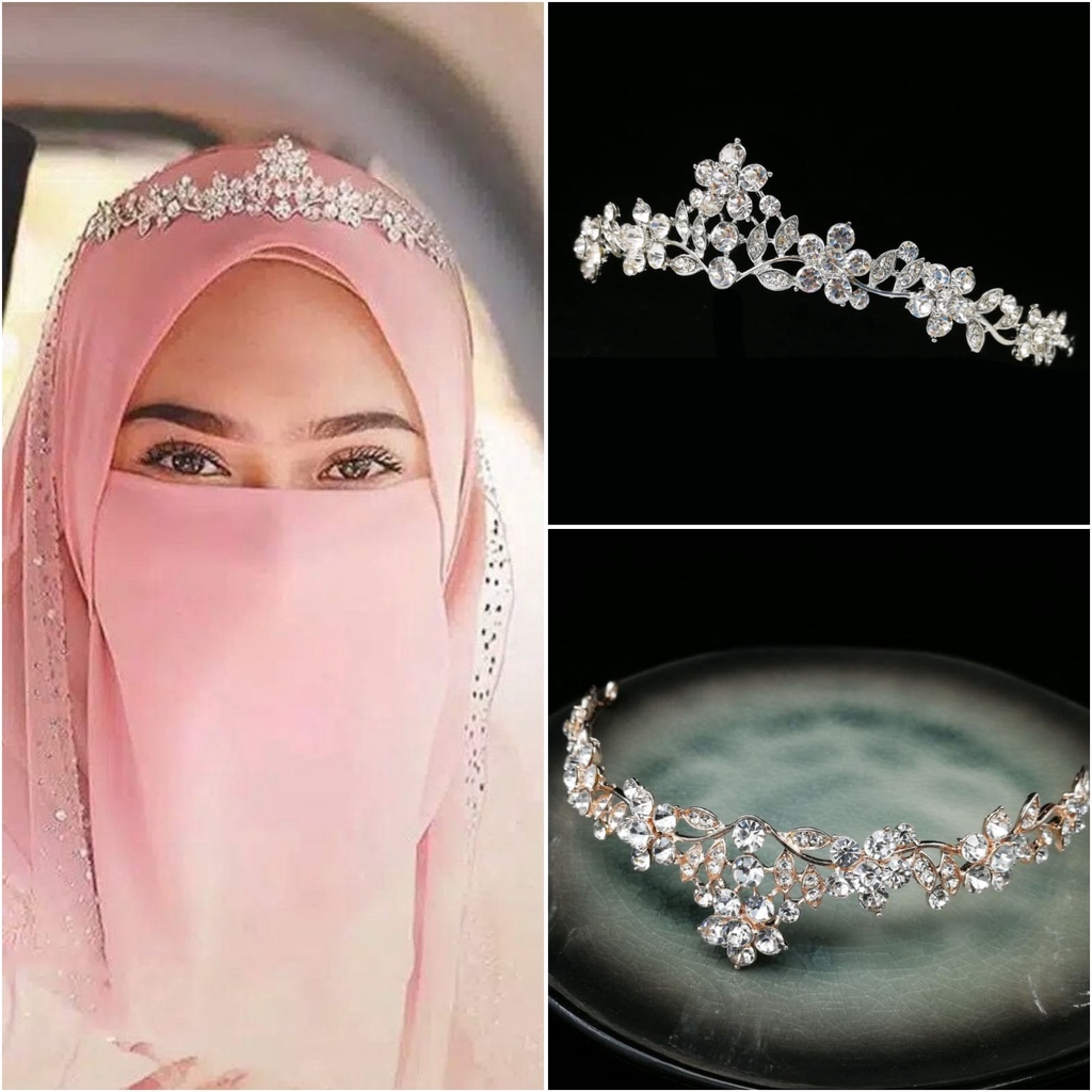 Sweet Crown - Mahkota Elegan Cantik Untuk Wedding - Aksesoris Bridesmaid