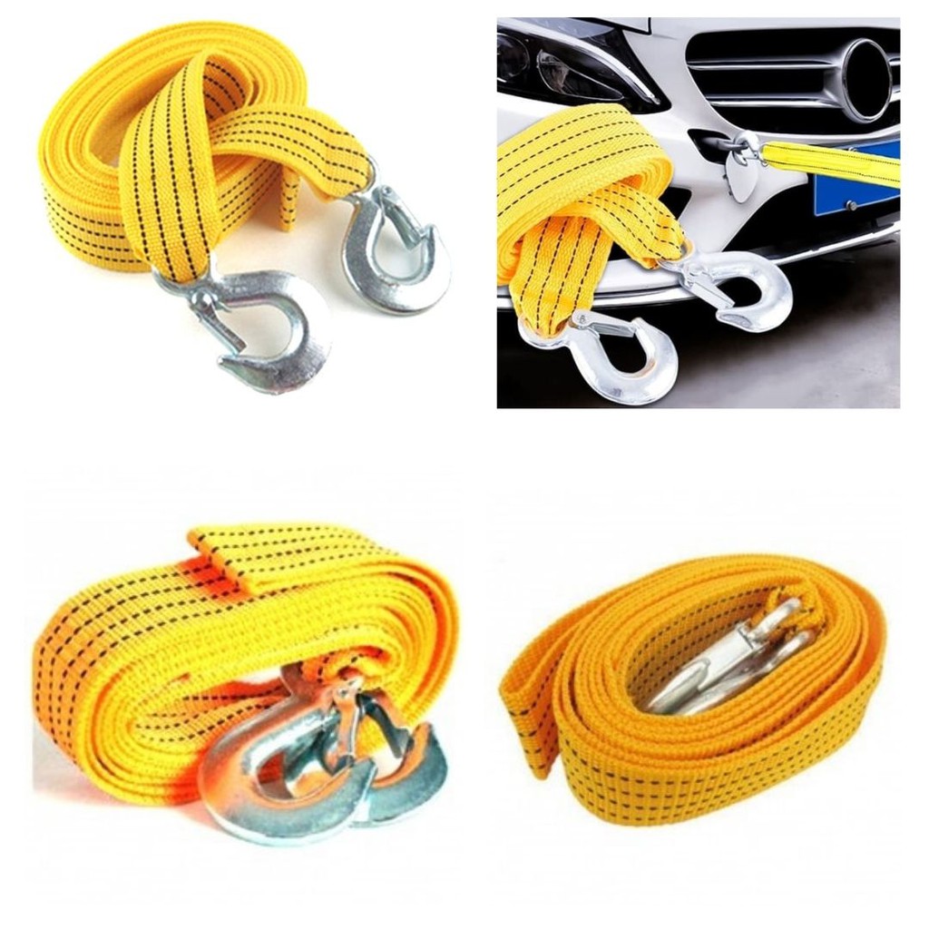 Tali Tambang Derek Mobil Towing Rope with Hook  111151