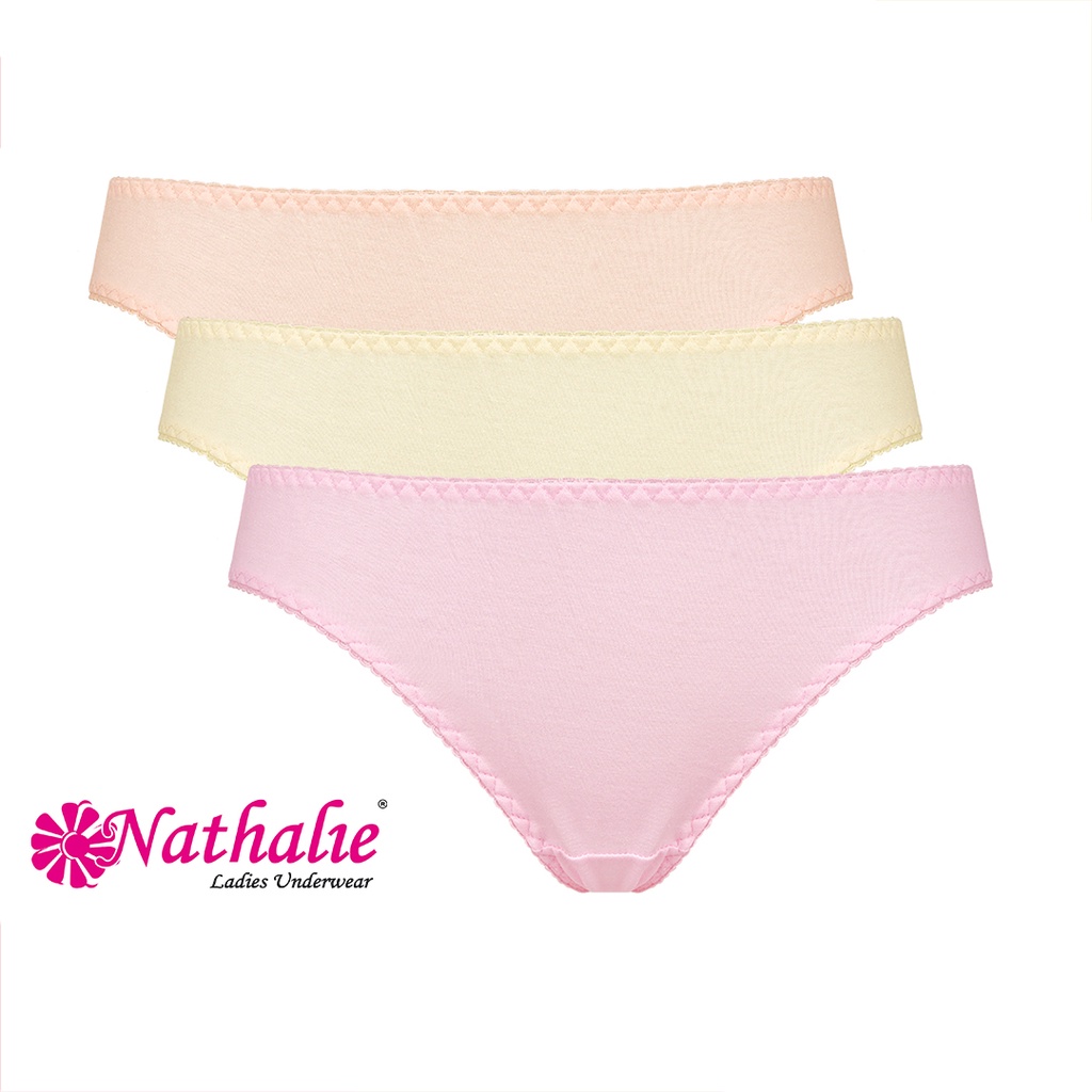 3 Pcs CD NATHALIE Mini Dewasa NT 02 | Celana Dalam Perempuan NT02 Underwear Wanita Pakaian Dalam | Open