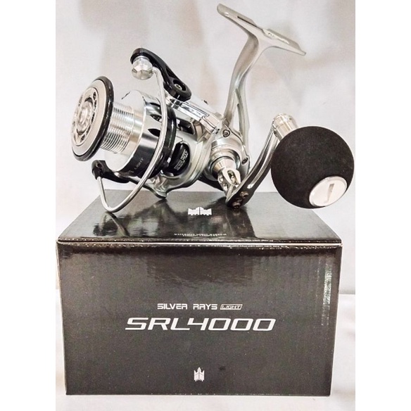 Reel Tridentech Silver Rays Light. Metal body N Power handle
