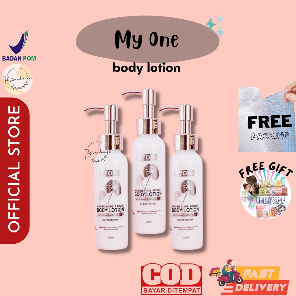 [ READY SIAP KIRIM ] BPOM MYONE Parfum Whitening Body Lotion MY ONE BODY LOTION MYONE LOTION MYONE BODY LOTION BPOM ORIGINAL