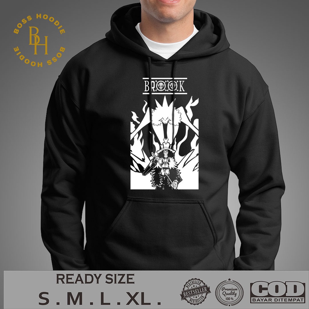 HOODIE ONE PIECE BROOK / HOODIE PRIA / JAKET PRIA / HOODIE KEREN