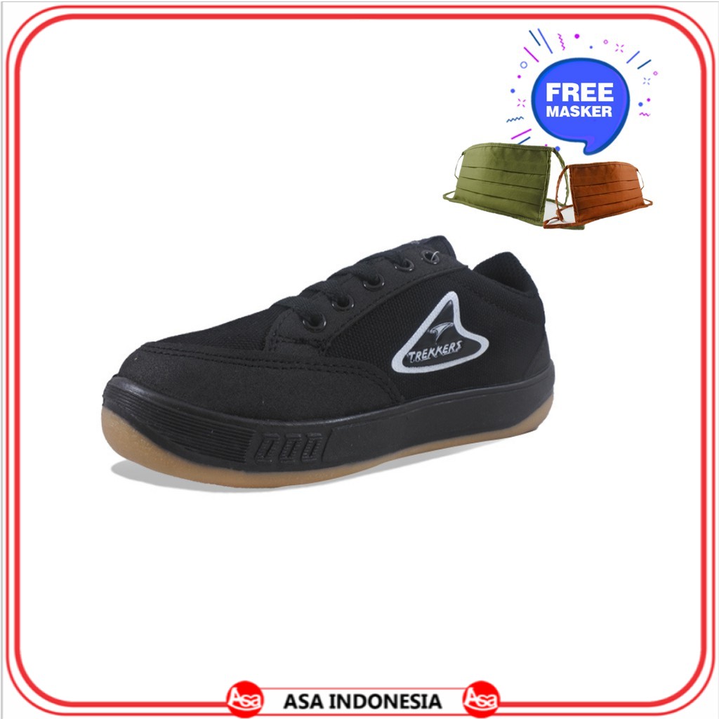 TREKKERS  Sneakers Unisex ROCKY  Hitam - ASAINDONESIA