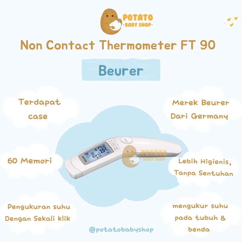 Beurer FT 90 Infrared Non Contact Thermometer