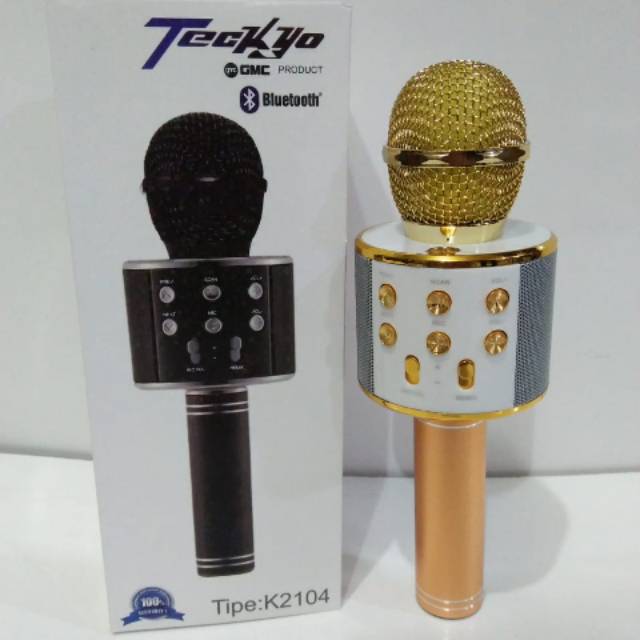 Teckyo portable microphone bluethoot