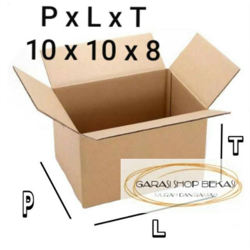 

Termurah !! kardus packing/kardus box/karton uk 10x10x8cm